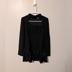 NWOT Mini Pleated Dress